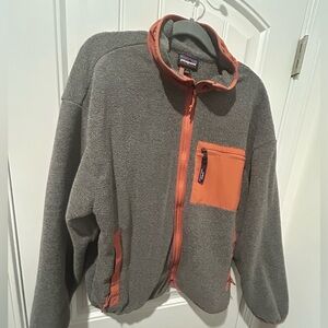 SOLD EUC Patagonia Synchilla fleece jacket women’s L